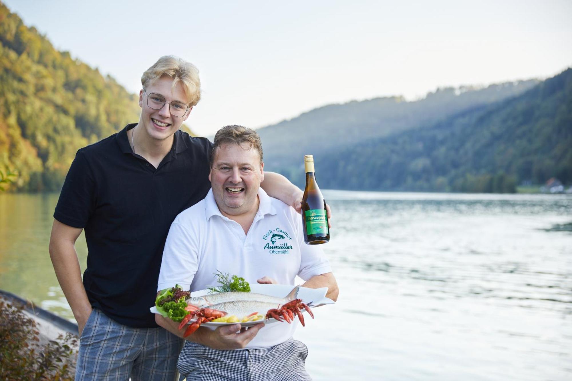 Fischgasthof Aumueller Obermuhl 外观 照片